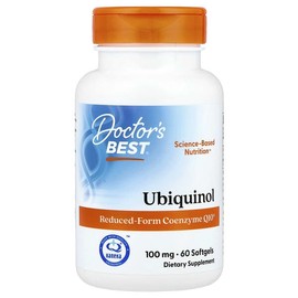 Doctor's Best, Ubiquinol, 100mg, 60 Softgels / Doctor's Best (닥터스베스트), Ubiquinol, 100mg, 소프트젤 60정