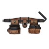 ZAKCO Professional 1680D Polyester Tool Belt with Suspender, Strudy Tool