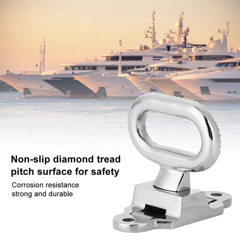 Stainless Steel Folding Mast Step Safety Marine Boat Hardware for