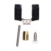 Carburetor Float Valve Pin Needle Set, ABS+Metal Carb Repair Kit