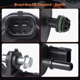 Mirthcos Vapor Canister Purge Valve Solenoid EVAP Compatible for Chevy Equinox, Camaro, Colorado, Traverse, Impala Volt & GMC Acadia, Terrain, Canyon & Buick Enclave, LaCrosse 12610560 12690512