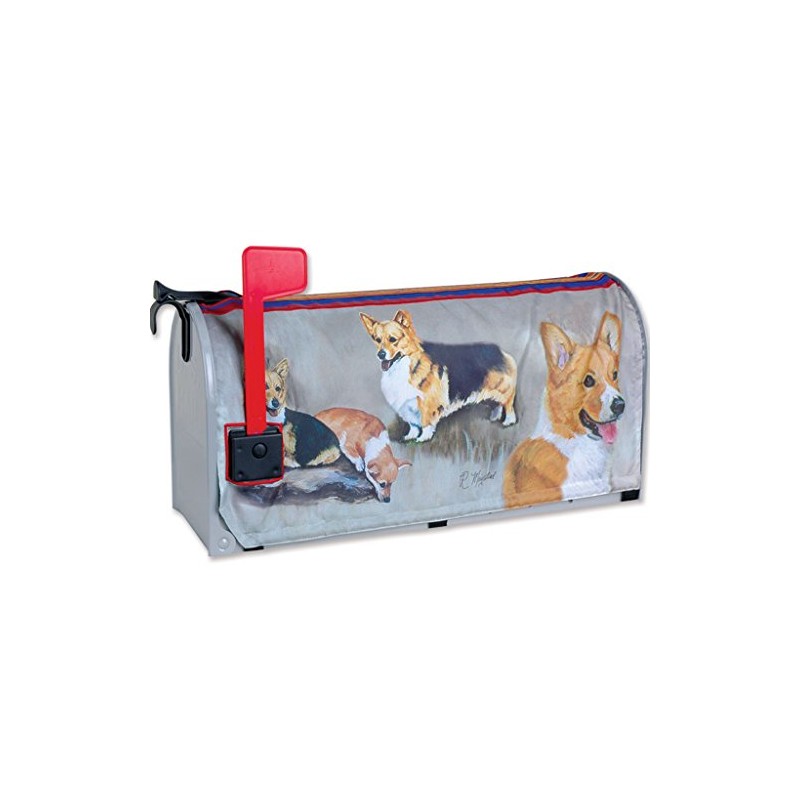 Premier Kites 58221 Mailbox Cover, Welsh Corgi, 18-Inch