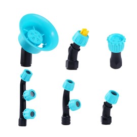 Aimela Spray Nozzle Kit for Electric Sprayer 14mm Agricultural Nozzles Stainless Steel Adjustable Tips Anti-clogging Nozzle Filters Orchard Vineyard Spraying Equipment