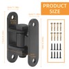 Rasugarlary Heavy Duty Gate Hinges, Wall Mount Gate Hinge with
