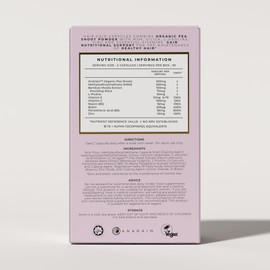 Hair Gain Biotin Supplement for Hair Growth | Promotes Fuller, Thicker Hair Growth with Enhanced Vitamins Complex | Hair, Skin & Nails Support for Women | Vegan Capsules - 1 Month Supply