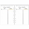 SinnWunder® Habit Tracker Lists for Sleep and Mood Suitable for