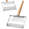 Dolenor Honey Uncapping Scraper, Tine Hive Scraper Tool Wooden Handle,Honeycomb