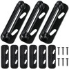 Enhon 3 Pack Screen Door Spring Strike Plate, Spring Loaded