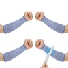 PATIKIL 8 Inch Cut Resistant Sleeve, 2 Pairs Arm Safety
