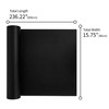 VEELIKE 15.7''x236'' Black Contact Paper for Cabinets Self Adhesive Black