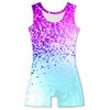 Funnycokid Gymnastics Leotards for Girls Dance Clothes Sparkly Outfits Unitard