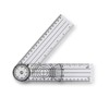 LUYING Goniometer, Angle Meter, Multi-Ruler, Angle Spine Ruler, 360 Degree