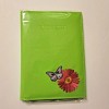 RUSS BERRIE Passport Book Wallet Embroidered Flower/ Butterfly Travel Vacation