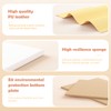 Kids Autism Wall Padding, 4pc Peel & Stick Upholstered Headboard