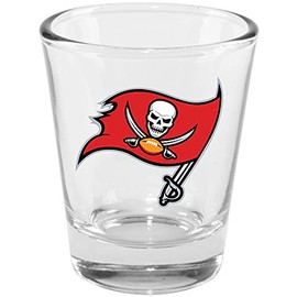 The Memory Company Tampa Bay Buccaneers 2oz. Primary Logo Shot Glass