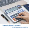 OSALO Calculator Extra Large Display Accounting Big Button 12 Digits
