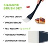 Silicone Basting Brush for Cooking, BBQ Pastry and Oil Brush,