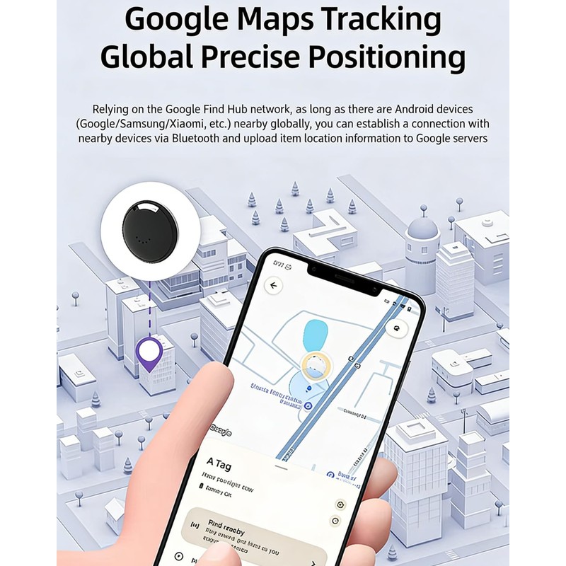 4 Pack Android Air Trackers,2026 New Key Finder for Android,Compatible