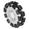 127mm Double Aluminum Omni Wheel with Bearing Rollers Omni Directional