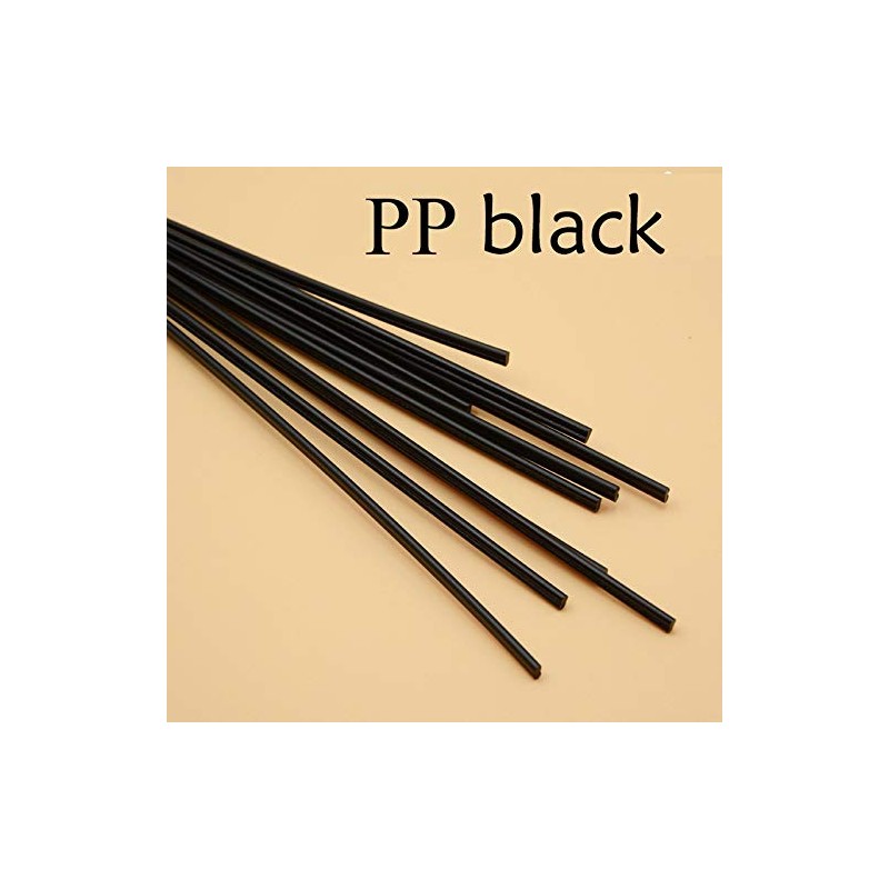 ACQUA 9.8 Inch Black PP (Polypropylene) Plastic Welding Rods for