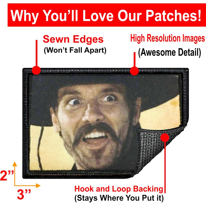Johnny Ringo Morale Patch. from The Movie Tombstone. Perfect for