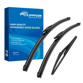 CJPPPZIW® Windshield Wipers-28"+26"+12" Replacement for 2013 2014 2015 2016 2017 2018 Ford C-Max CMax OEM Quality Premium All-Season Front Rear Wiper Blades (Pack of 3)