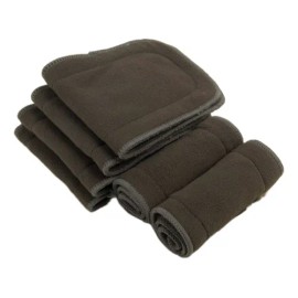 6 Absorbentes Insertos Nocturnos Charcoal Pañales Ecológicos                                                                                          