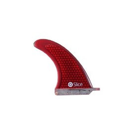 Slice RTM Hexcore Centre Fin 9" - Red - Produced using top of the range resins and fibre glass cloth