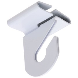 National Hardware N249-664 V156 Suspended Ceiling Hooks in White, 2 pack,1-1/4" x 36"
