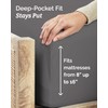 Twin 4 Piece Sheet Set - Comfy, Breathable & Cooling