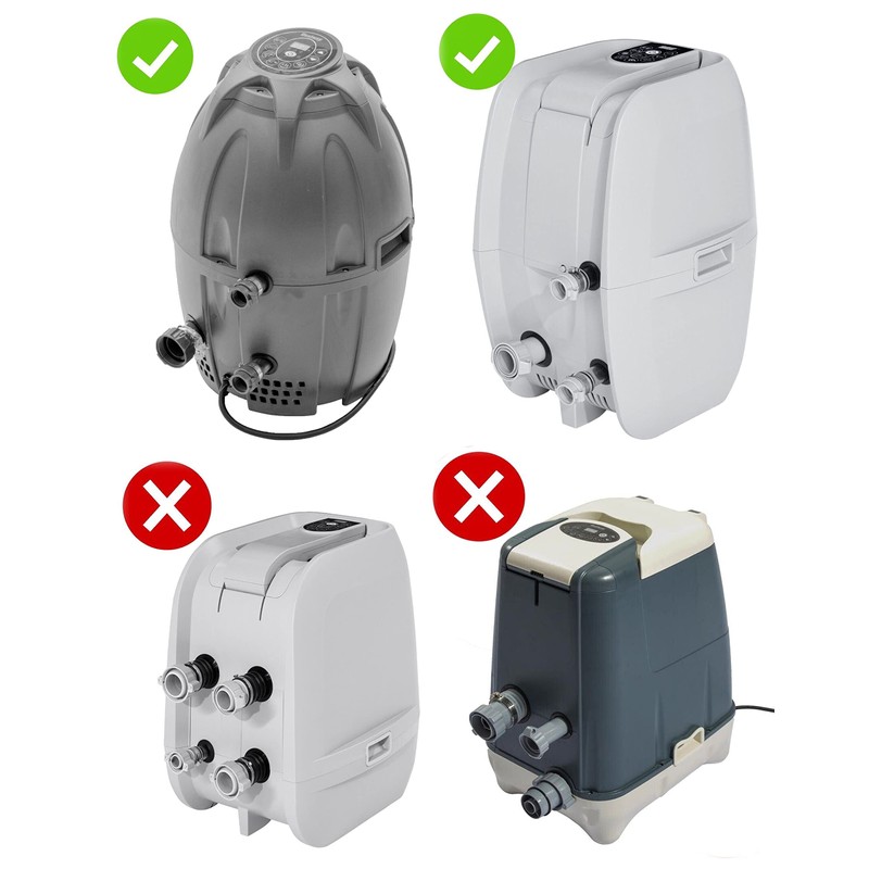 RTPOWER replaceables Coleman Lay-Z-Spa A Coupling Pump and B/C Water