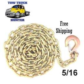 Buyers Products G70 5/16" x 12' Safety Chain. Wrecker, Rollback, Rotator, Tow Truck.
