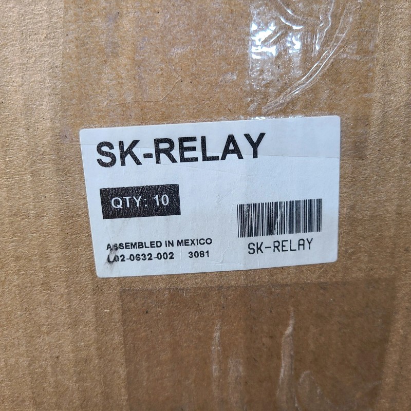 SILENT KNIGHT SK-RELAY FIRE ALARM RELAY MODULE - "WHITE" -