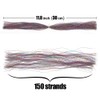 XFISHMAN Fly Tying Materials 12 Colors Krystal Flash Holographic Ripple