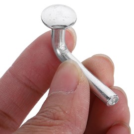 Mipcase Pallet Safety Pin: 100 Pieces Hardware Drop Pin Return Pallet Pin Pallet Rack Security Bolts with Flat Top High Performance Pallet Rack Clips