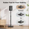 PERLESMITH Universal Speaker Stands for Surround Sound -Height Adjustable Extend