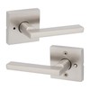 Kwikset Halifax Interior Privacy Door Handle with Lock, Door Lever