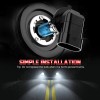 CHUSYYRAY 9005 9006 LED Headlights Kit Combo Bulbs 5000K High