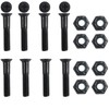 Standard Phillips Head Black Skateboard 1" Mounting Hardware Set