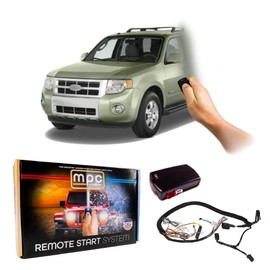 MPC Prewired Factory Remote Activated Remote Start Kit for 2008-2012 Ford Escape Hybrid - Includes T-Harness