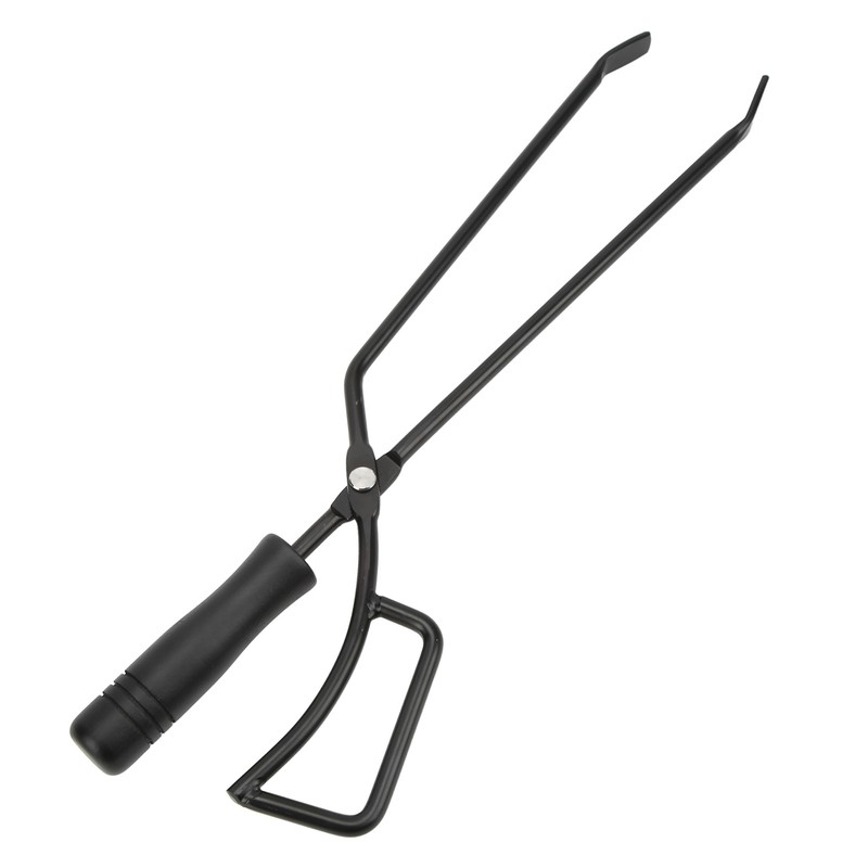 Fireplace Tongs Fire Pit Charcoal Clip Stainless Steel Grill Tongs