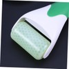 DECHOUS Handheld Aging Facial Massager Green Roller for Puffiness Relief