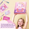 48-Piece Washable Back to School Supplies Gift Kit for Kids-Unicorn