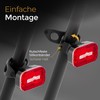 LICHTMEISTER® Rear Light Bicycle with Reflector and Brake Light Function