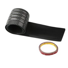 Youngine Universal Carbon Fibre Rubber Rear Guard Bumper Protector Anti-Scratch Trim Cover for Car Pickup SUV Truck,104cm/41 inches