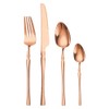 24-Piece Stainless Steel Utensils Set Include Forks Knives Spoons Silverware