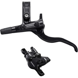 SHIMANO Deore BR-MT410/BL-M4100 Deore Bleed Brake Lever/Post Mount 2 Pot Rear Left Brake Caliper