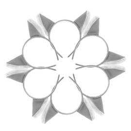 Healeved 6pcs Jungle Animal Plush Hair Headbands with Wolf Ears for Adults for Birthday Decorations and Costume Parties