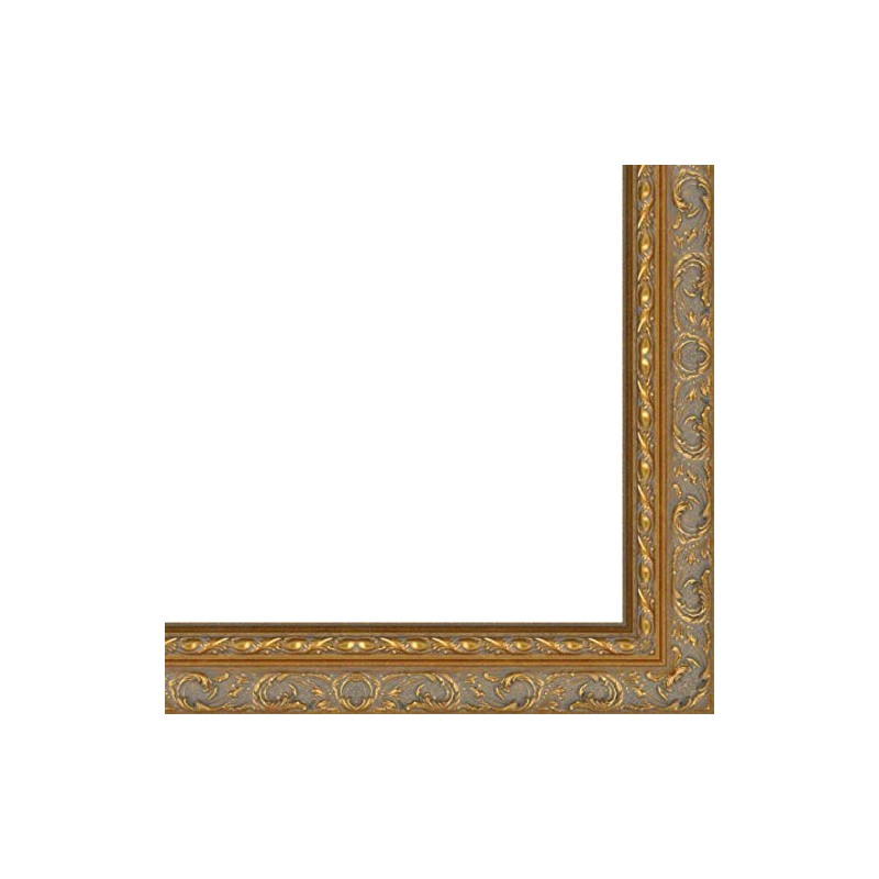 Picture Frame Moulding (Wood) 18ft Bundle - Traditional Antique Gold