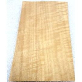 Anigre Figured Medium Wood Veneer 6" x 12" raw no Backing 1/42" Thick A Grade